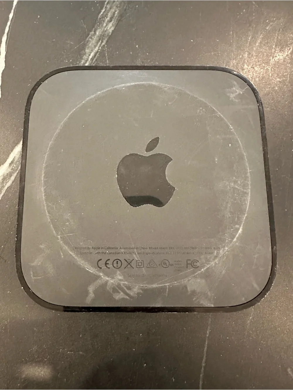 Apple TV Streaming Player in Black